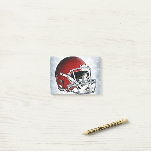 Football Post-it® Notes (Op bureau)