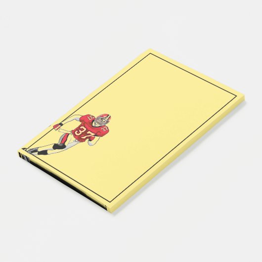Football Post-it-Notes Post-it® Notes (Schuin)