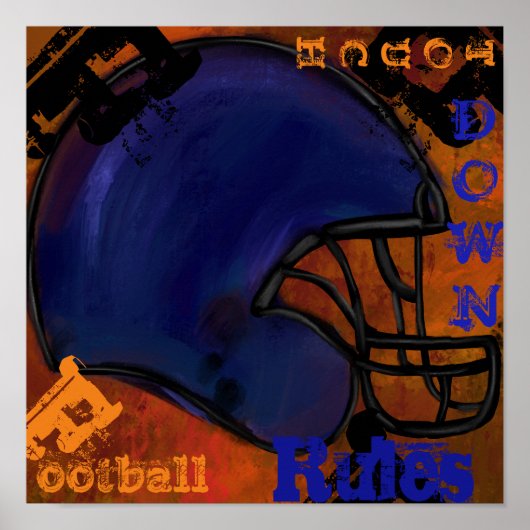 FOOTBALL POSTER (Voorkant)