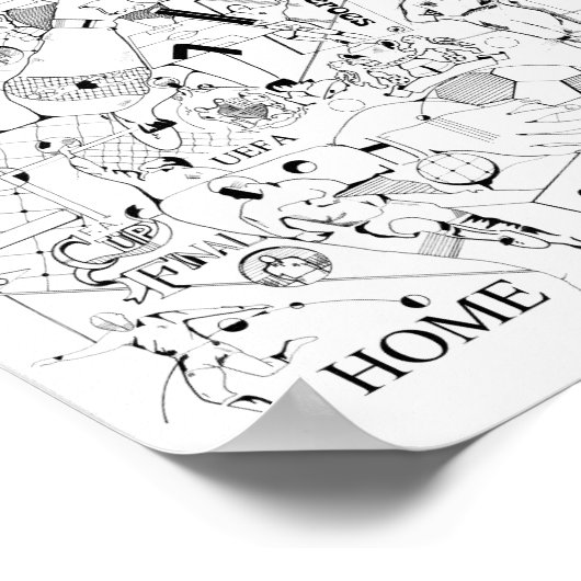 Football poster (Hoek)