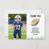 Football Première année en bas Anniversaire Merci (Devant)