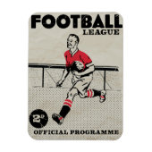  Football programma Magneet (Verticaal)