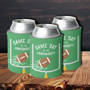 Football punt na staanders blikjeskoeler