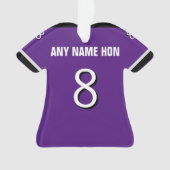 Football Purple & Black Jersey (devant)