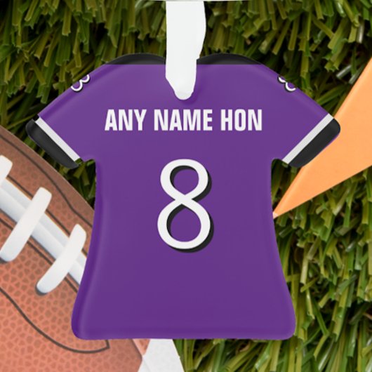 Football Purple & Black Jersey