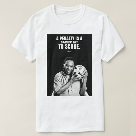 Football quotes moivation T-Shirt (Design voorkant)