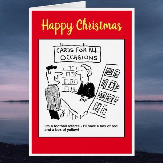 Football Referee wil rode en gele kaarten kopen