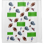 Football rideau de douche (Devant)