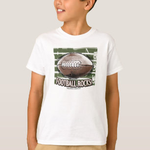 Football Rocks. T-shirt