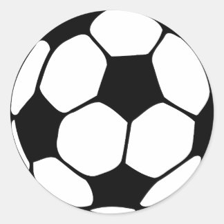 Football Ronde Sticker