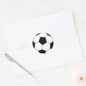 Football Ronde Sticker (Envelop)