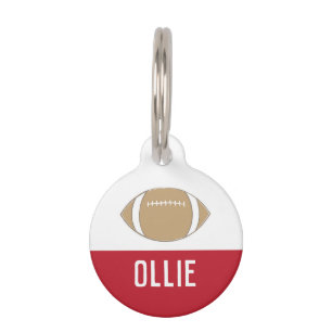 FOOTBALL (ROOD) HUISDIERPENNING