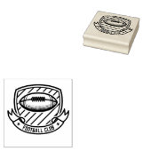 Football Rubberstempel Rubberstempel (Gestempeld)