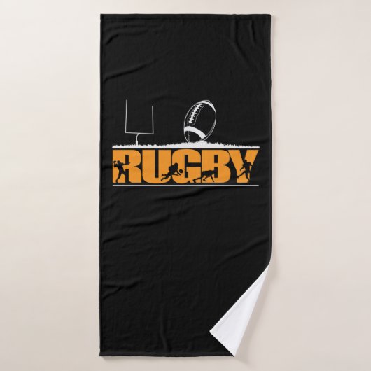 Football rugby (Serviette de bain)