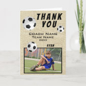 Football Rustique Football Sport Merci Entraîneur (Devant)