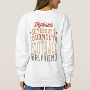 Football Seizoen Spel Dag Vibe Loudmouth Vriendin Trui