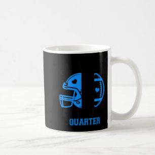 Football Senior Mom 2026 Het laatste kwartaal Blue Koffiemok