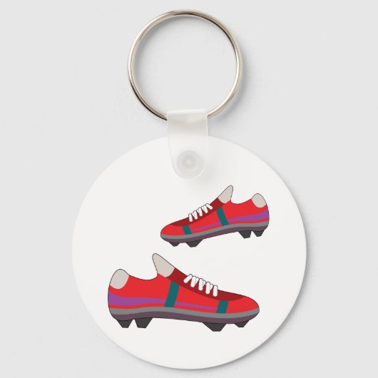 Football Shoes Sleutelhanger (Voorkant)