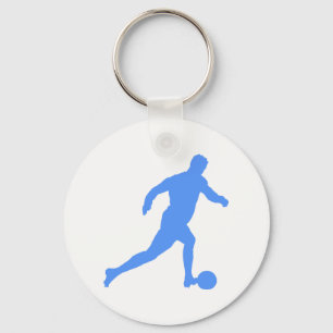 Football Silhouette Sleutelhanger