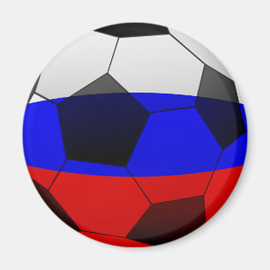 FOOTBALL SOCCER 2018 tricolor ball SYMBOL Magneet