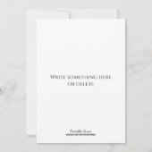 Football Soccer Anniversaire Fête Invitation (Dos)