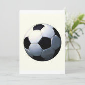 Football - Soccer Ball Invitations (Debout devant)