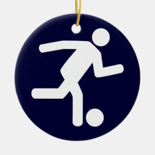Football Soccer Symbol Ornament