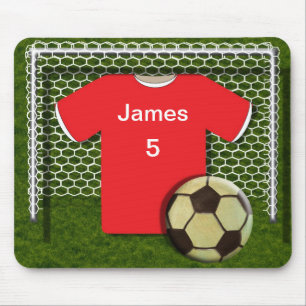 Football Soccer Theme Persoonlijke Mouepad Muismat