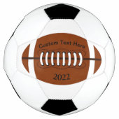  Football~Soccerball Voetbal (Voorkant)