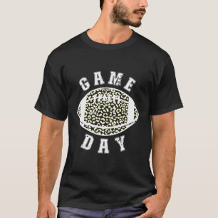Football Spel Dag Football Ball Game Dag Football T-shirt