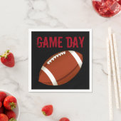 Football Spel Dag Papieren servetten (Insitu)
