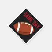 Football Spel Dag Papieren servetten (Hoek)