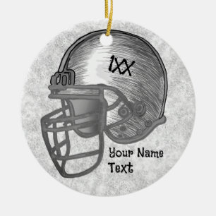 Football speler ornament