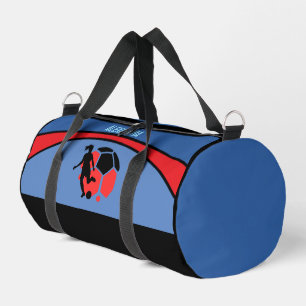 Football Speler, Team, Verjaardag Gift Duffle Bag Plunjezak
