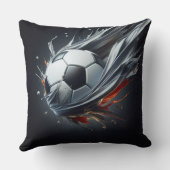 "football Splash" Kussen (Achterkant)