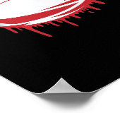 Football sport in het bloed poster (Hoek)