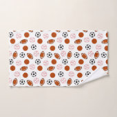 Football Sport Motif (Serviette à main)