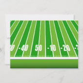 Football sportif Carte de fête d'anniversaire (Dos)