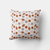 Football sportpatroon kussen (Achterkant)