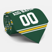 Football sportteam Jersey - Aangepaste naam Stropdas (Opgerold)