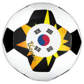 Football sud-coréen & drapeau coréen / BANG (Tourné)