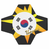 Football sud-coréen & drapeau coréen / BANG (Plat)