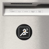 Football Symbool Magnet Magneet (Insitu (Vaatwasser))