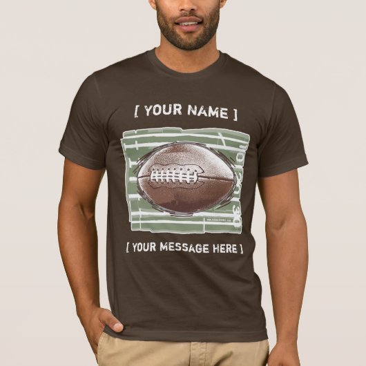 Football  T-Shirt (Voorkant)