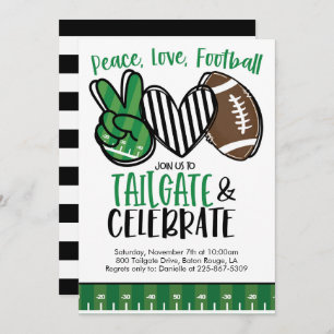 Football Tailgating Invite Kaart