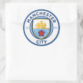 Football team badge ronde sticker (Tas)