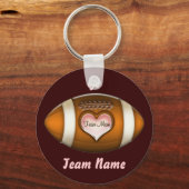 Football Team mama Sleutelhanger (Voorkant)