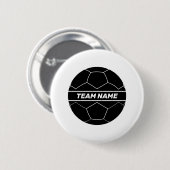 Football team ronde button 5,7 cm (Voorkant /achterkant)