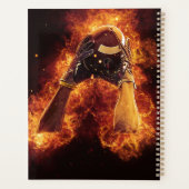 Football tegen brand planner (Achterkant)