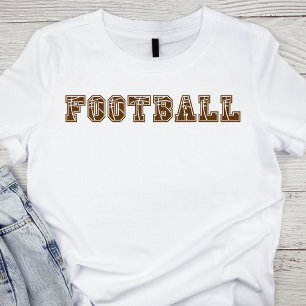 Football Tekst T-shirt